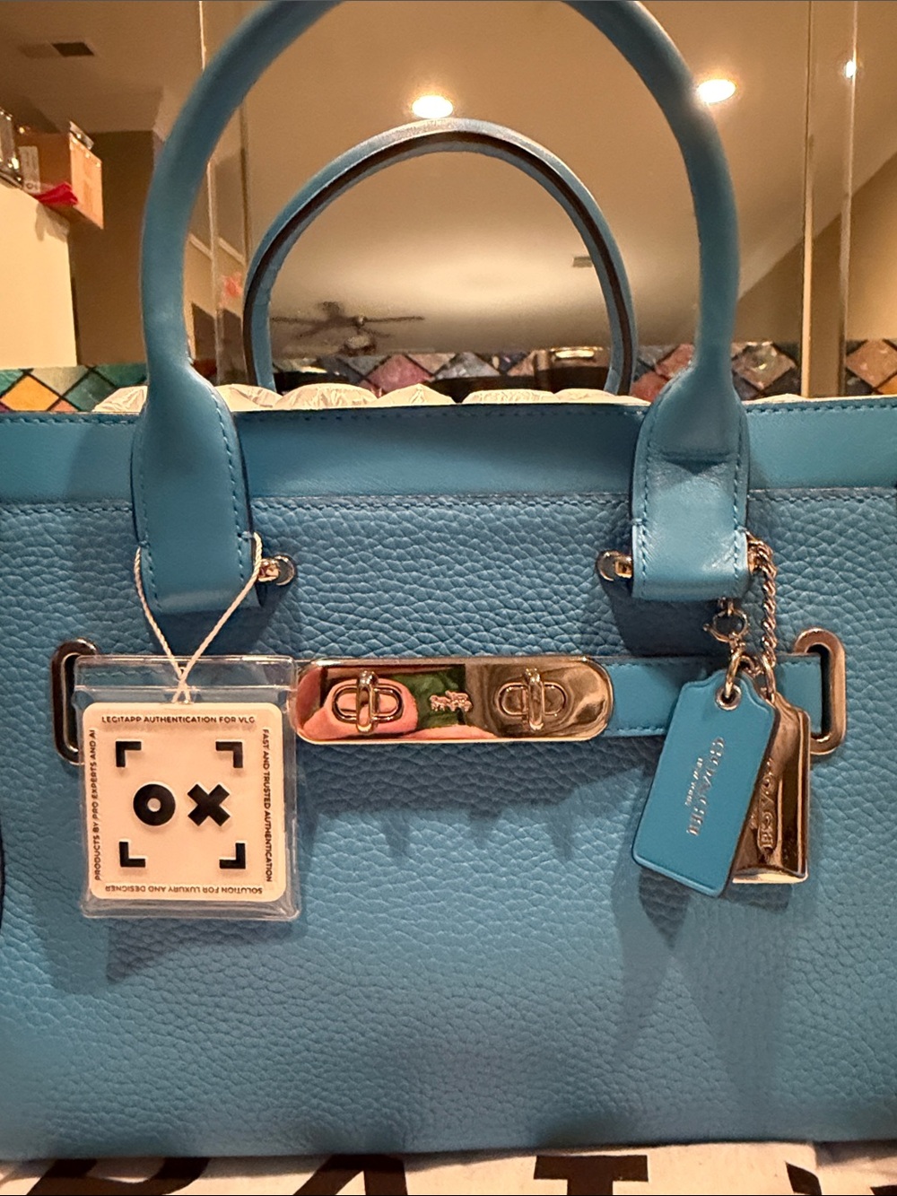 Coach Swagger handbag/crossbody NWOT! - Picture 14 of 17